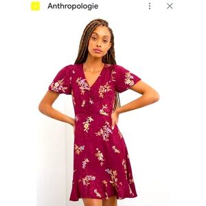 Anthropologie mini dress